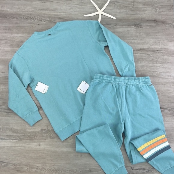 🔆O’NEILL🔆 QUNN OCEANIC WASH SWEATSHIRT SWEATPANTS SET - Picture 15 of 15
